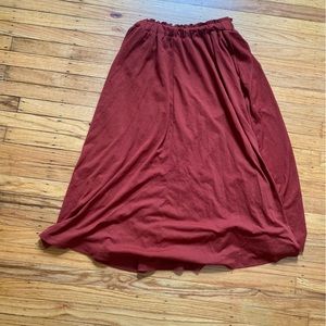GUC Ann Taylor rust red skirt size M